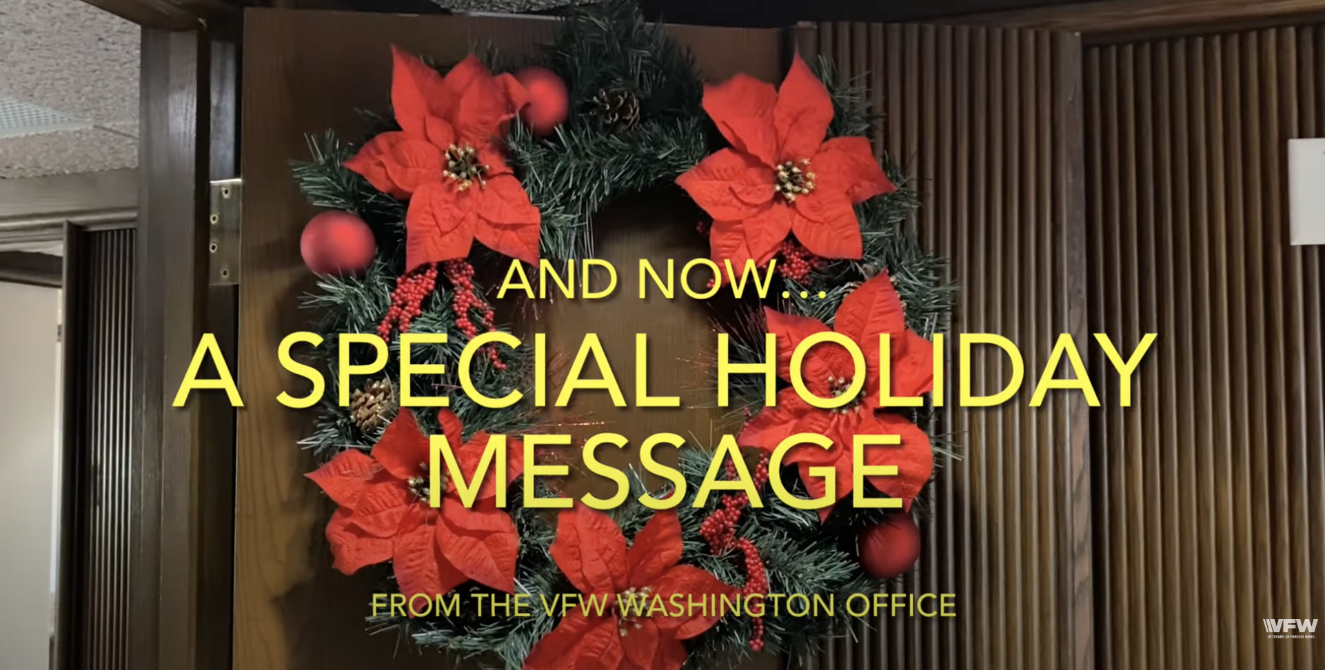 A Special Holiday Message